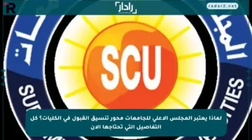 لماذا يعتبر المجلس الأعلى للجامعات محور تنسيق القبول في الكليات؟ كل التفاصيل التي تحتاجها الآن